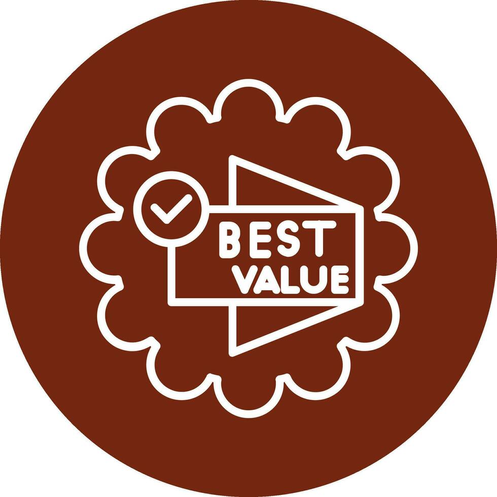 Best Value Vector Icon