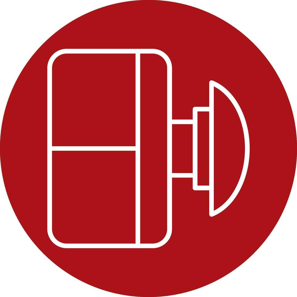 Emergency Button Vector Icon