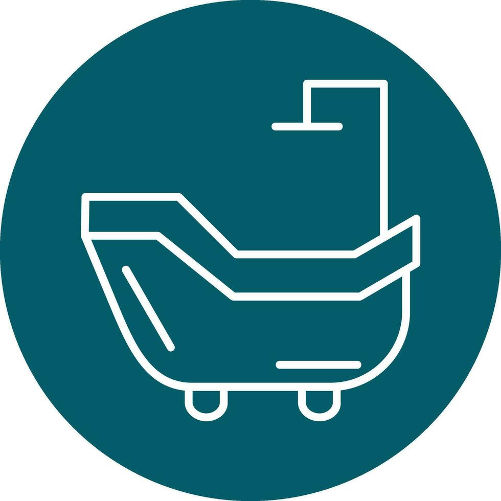 Bathtub Vector Icon