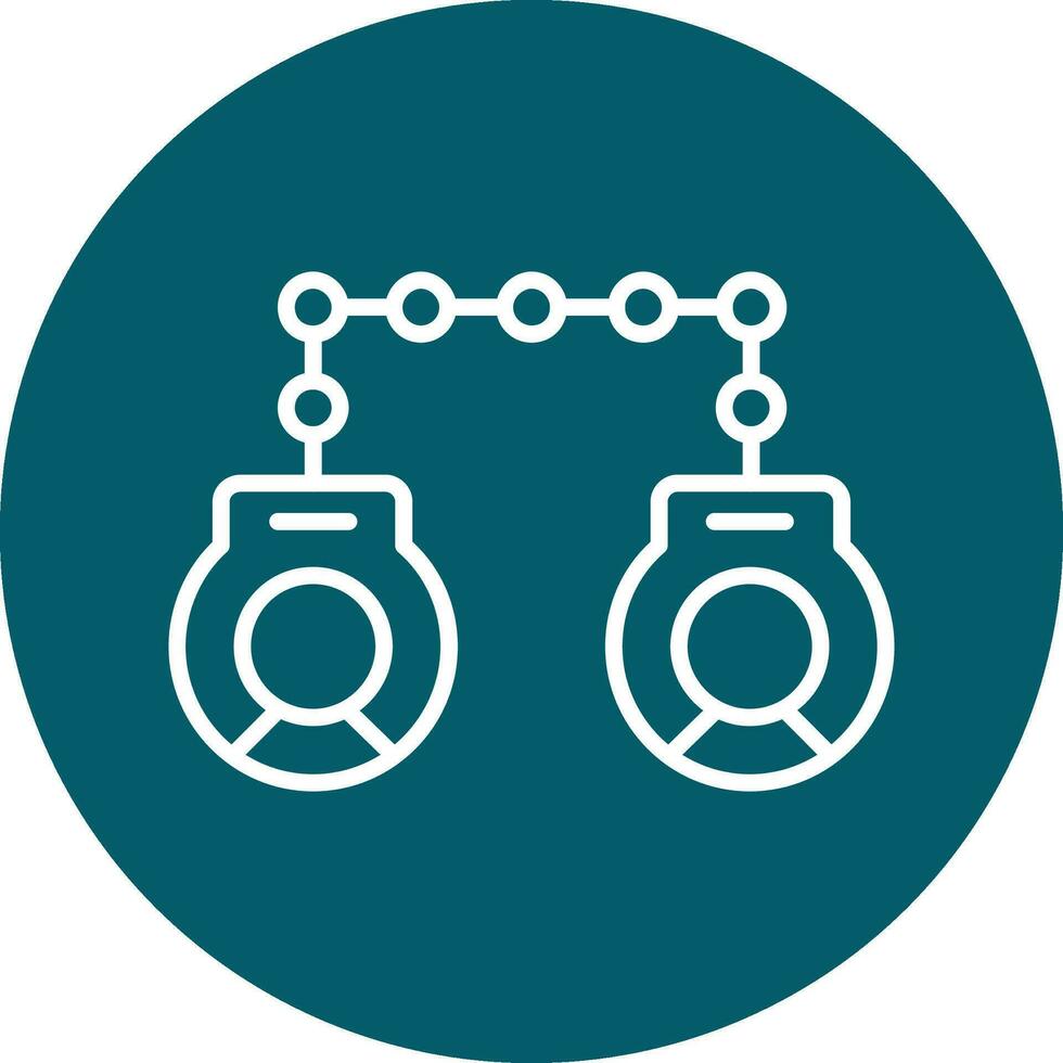 Handcuffs Vector Icon