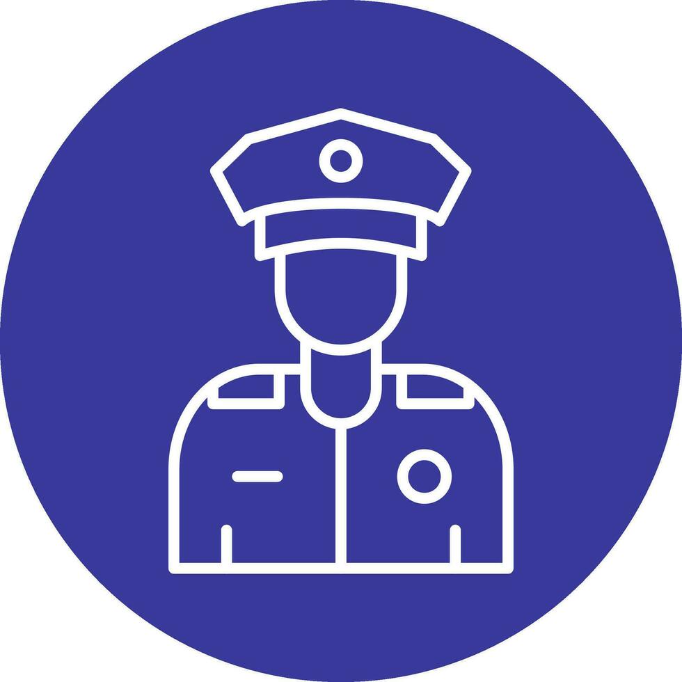 Policeman Vector Icon
