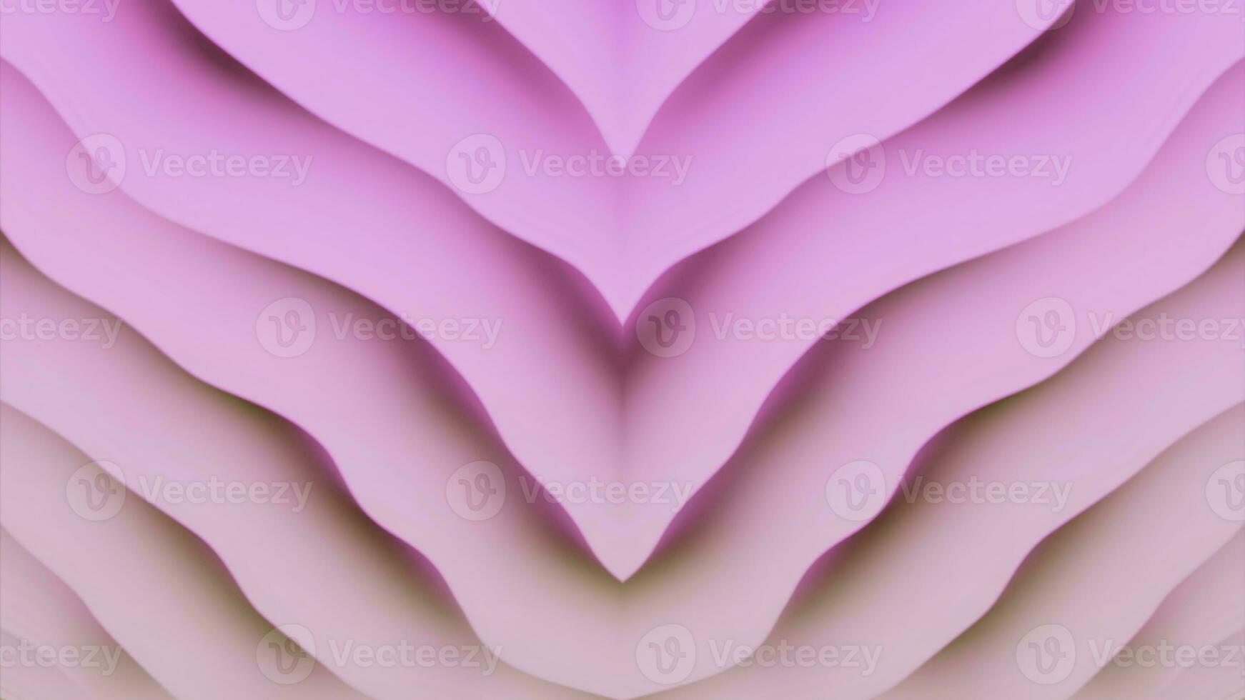 Abstract floral pattern with layers of petals. Design. Beautiful bending shape of many petals. photo