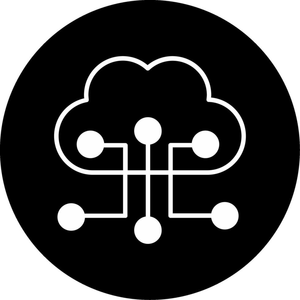 Cloud Configuration Vector Icon