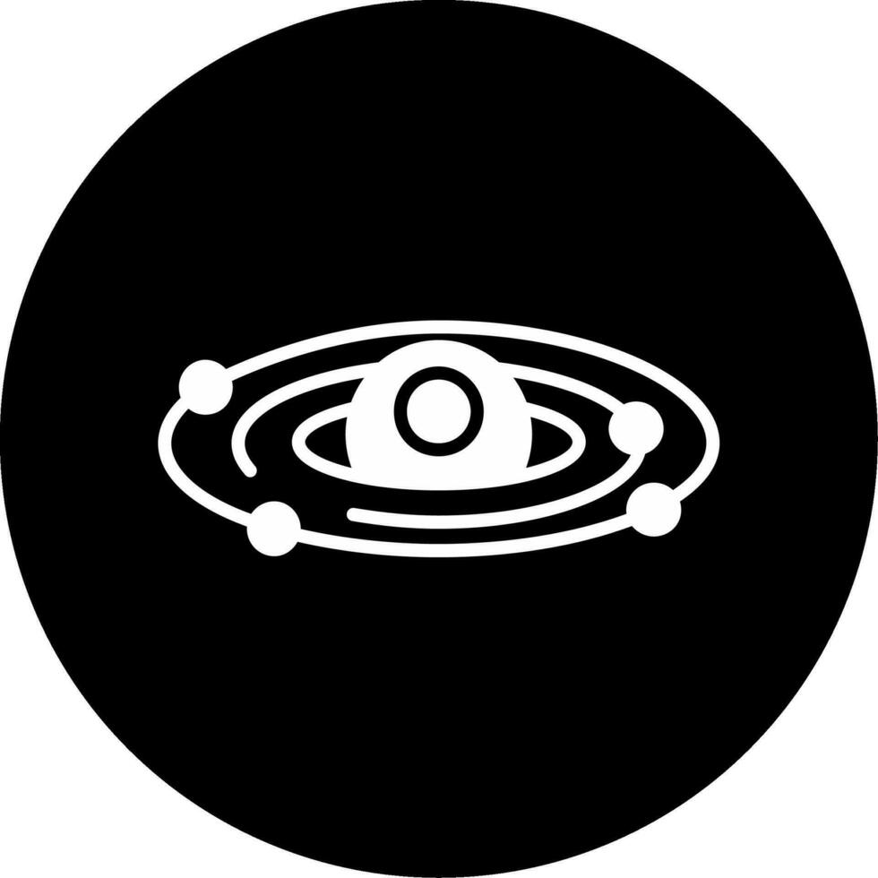 Black Hole Vector Icon