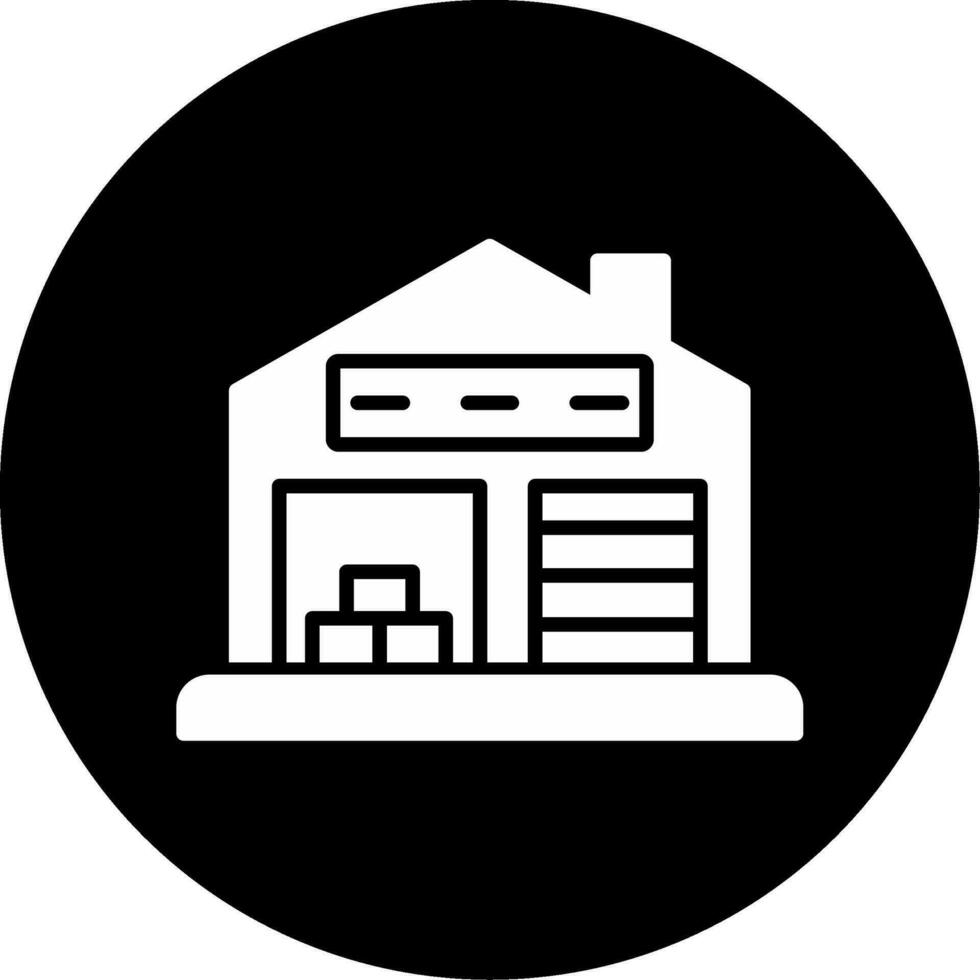 Warehouse Vector Icon