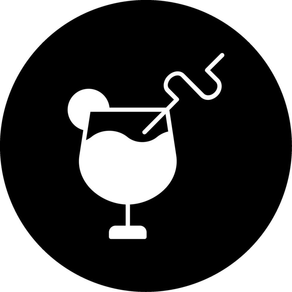 Cocktail Drink Vector Icon