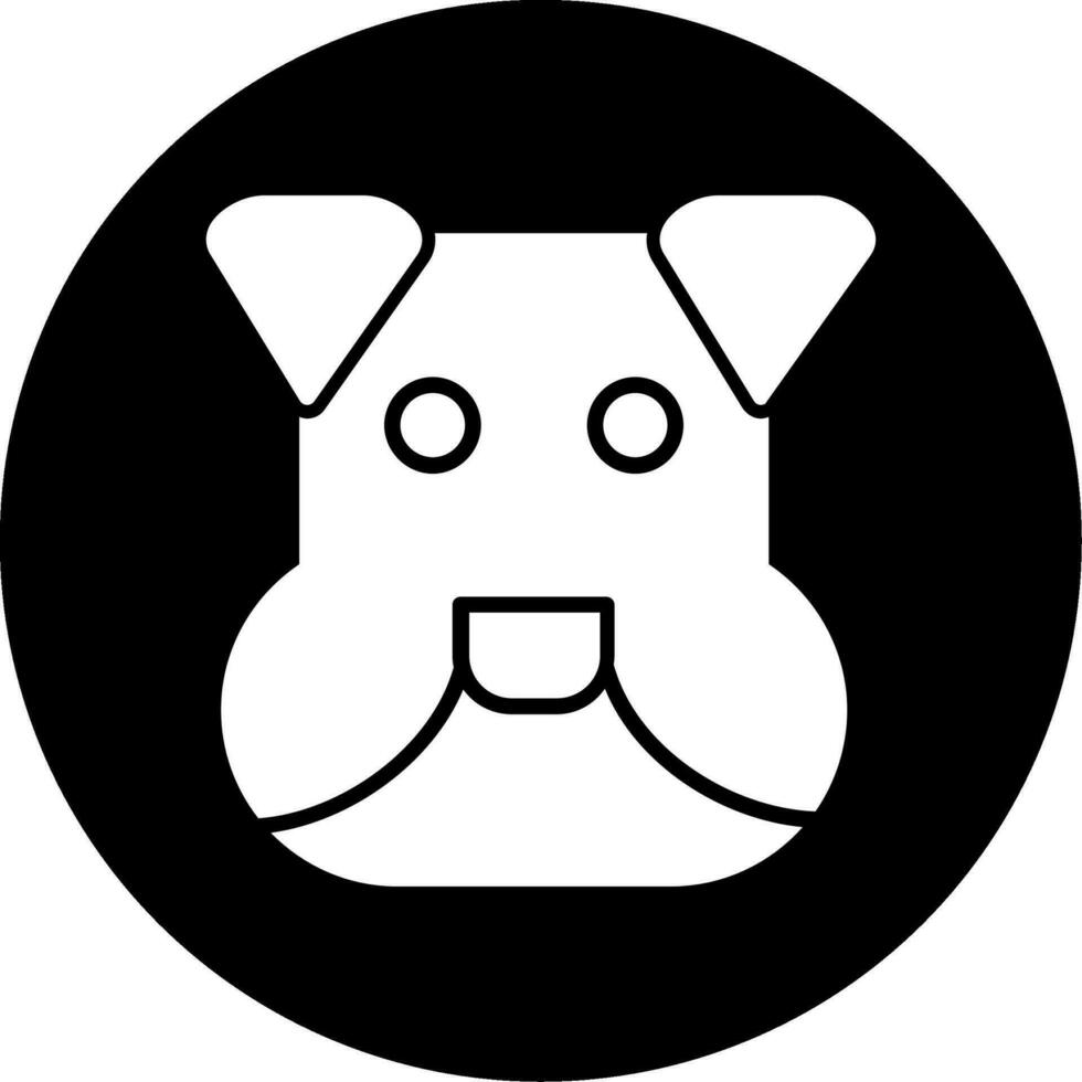 icono de vector de perro