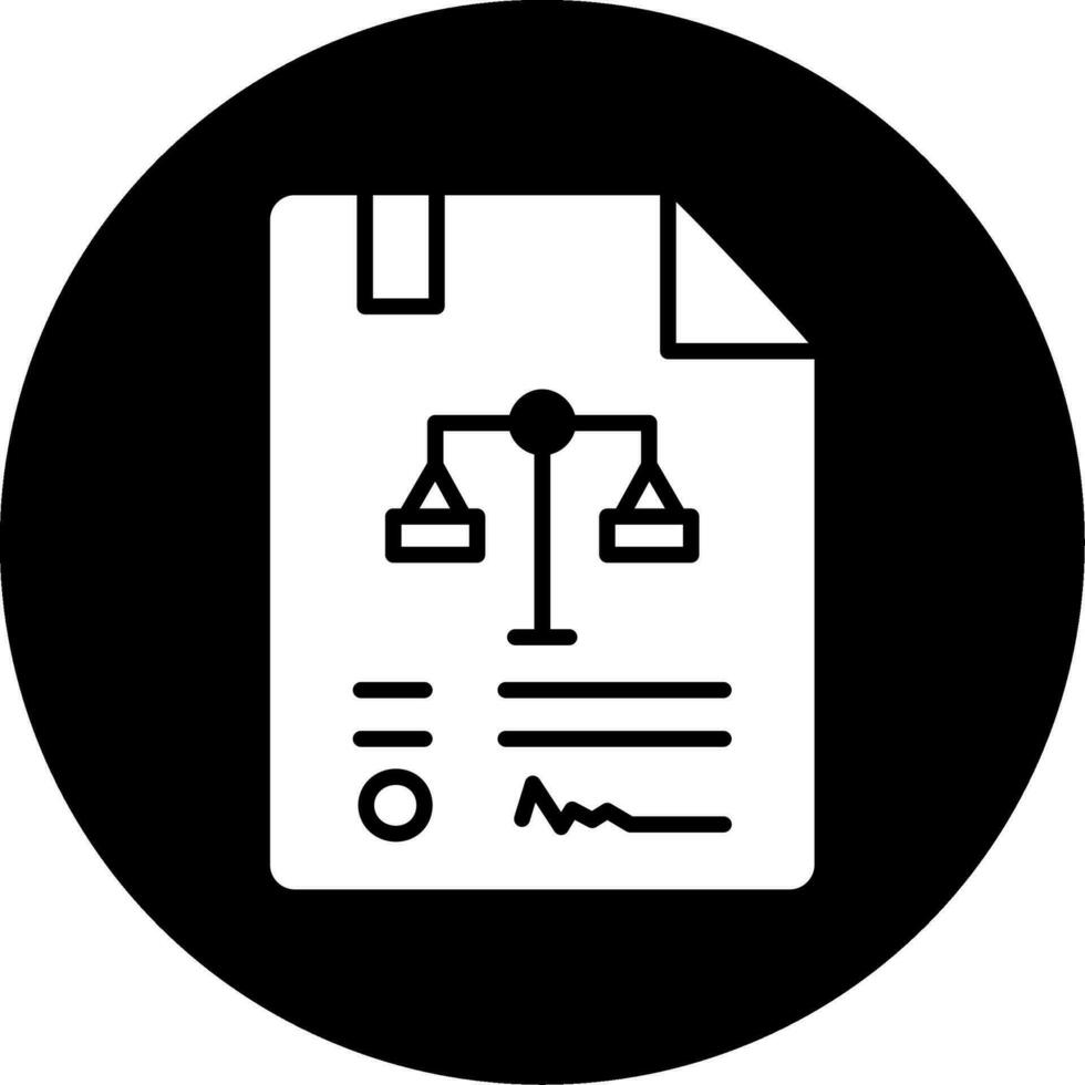 icono de vector de certificado