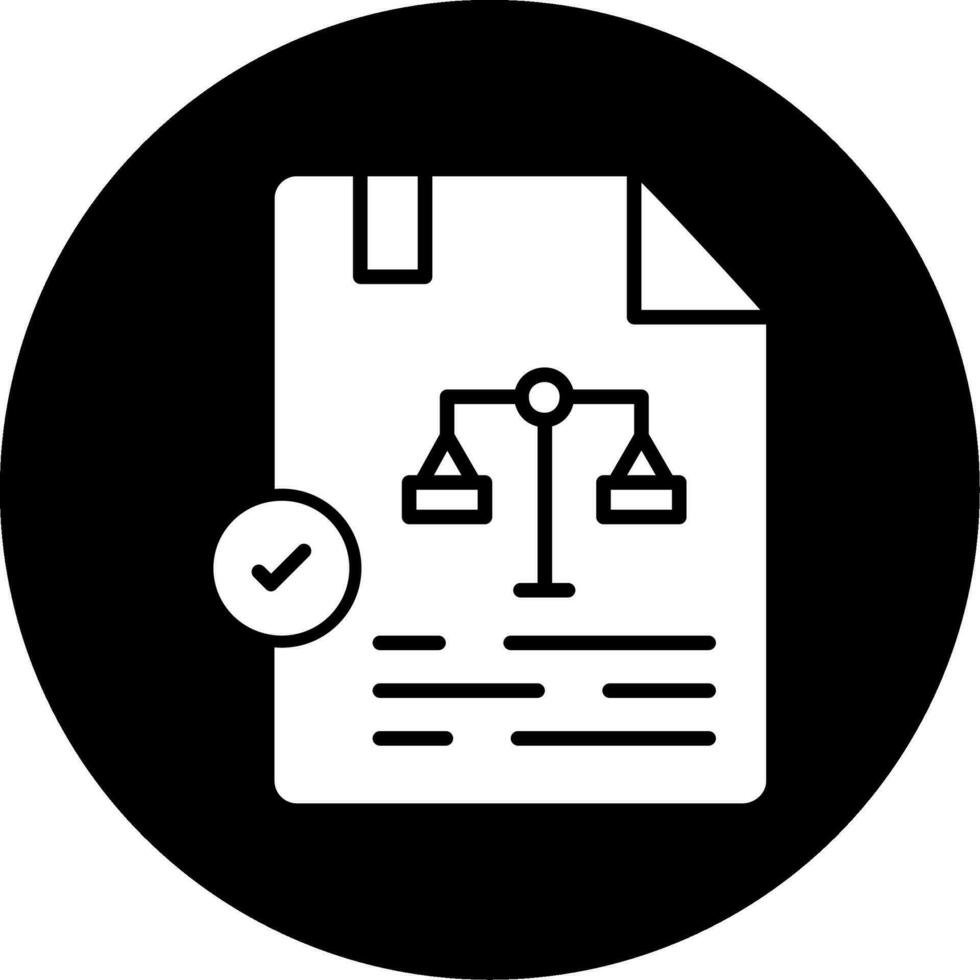 Legal Vector Icon