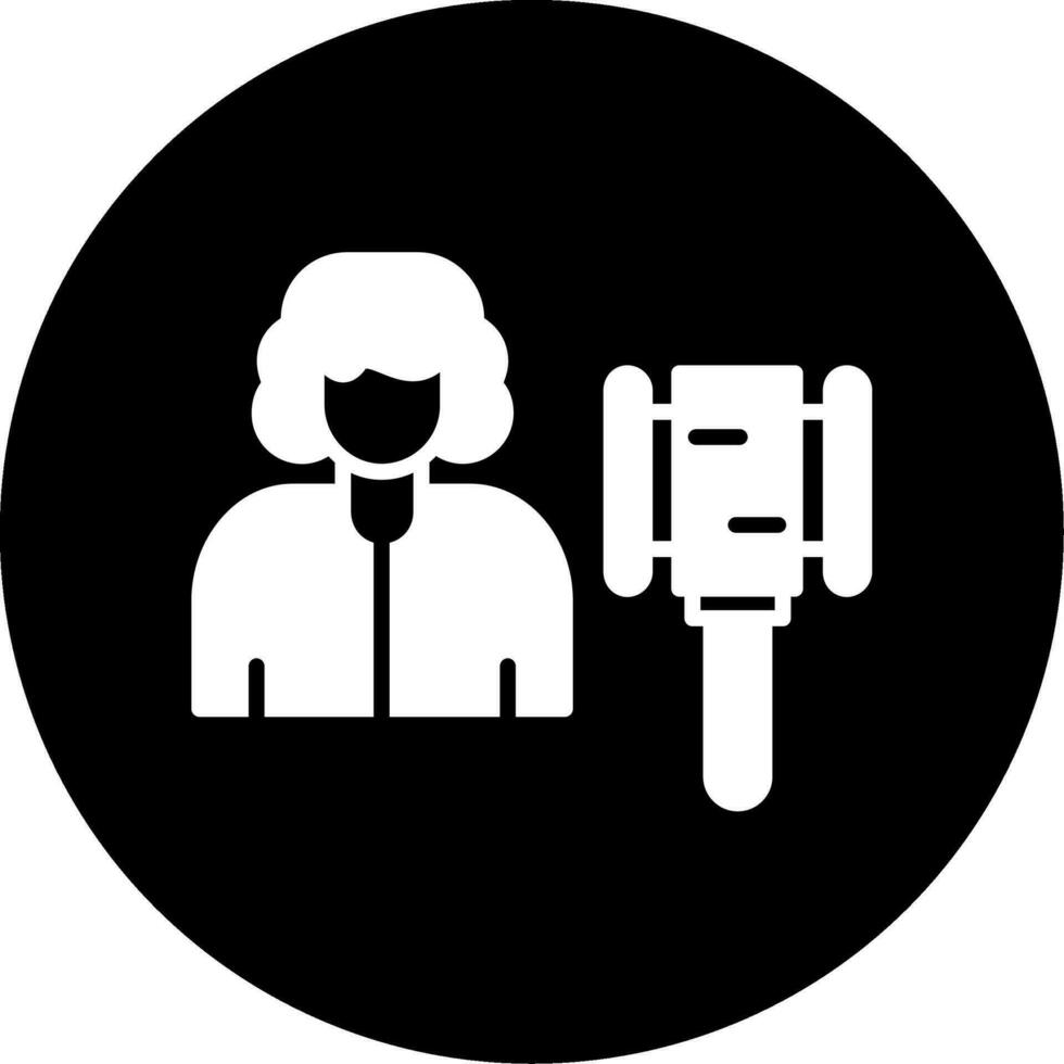Judge Vector Icon