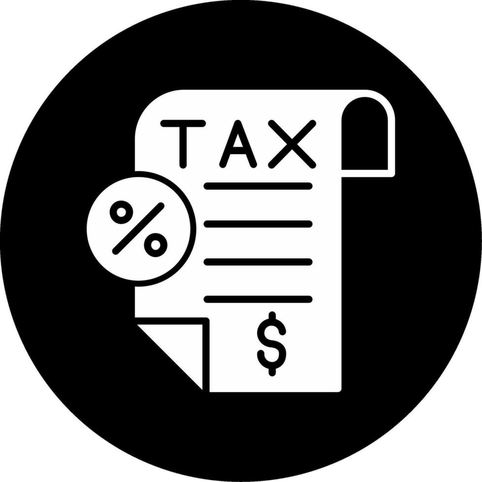 Tax Vector Icon