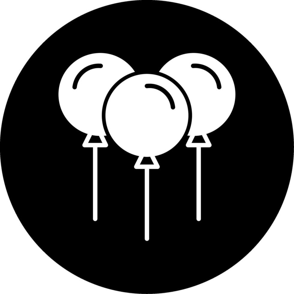 Balloons Vector Icon