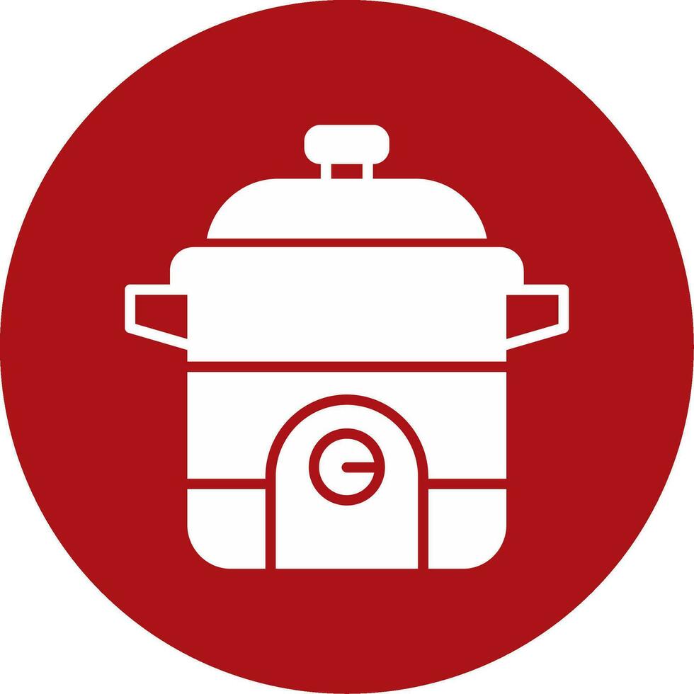 Rice Cooker Vector Icon