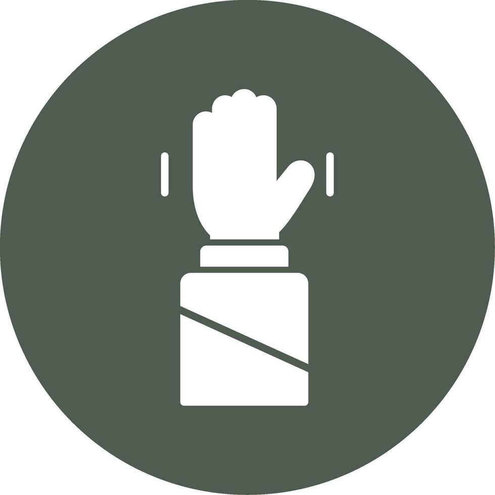 Hand Up Vector Icon