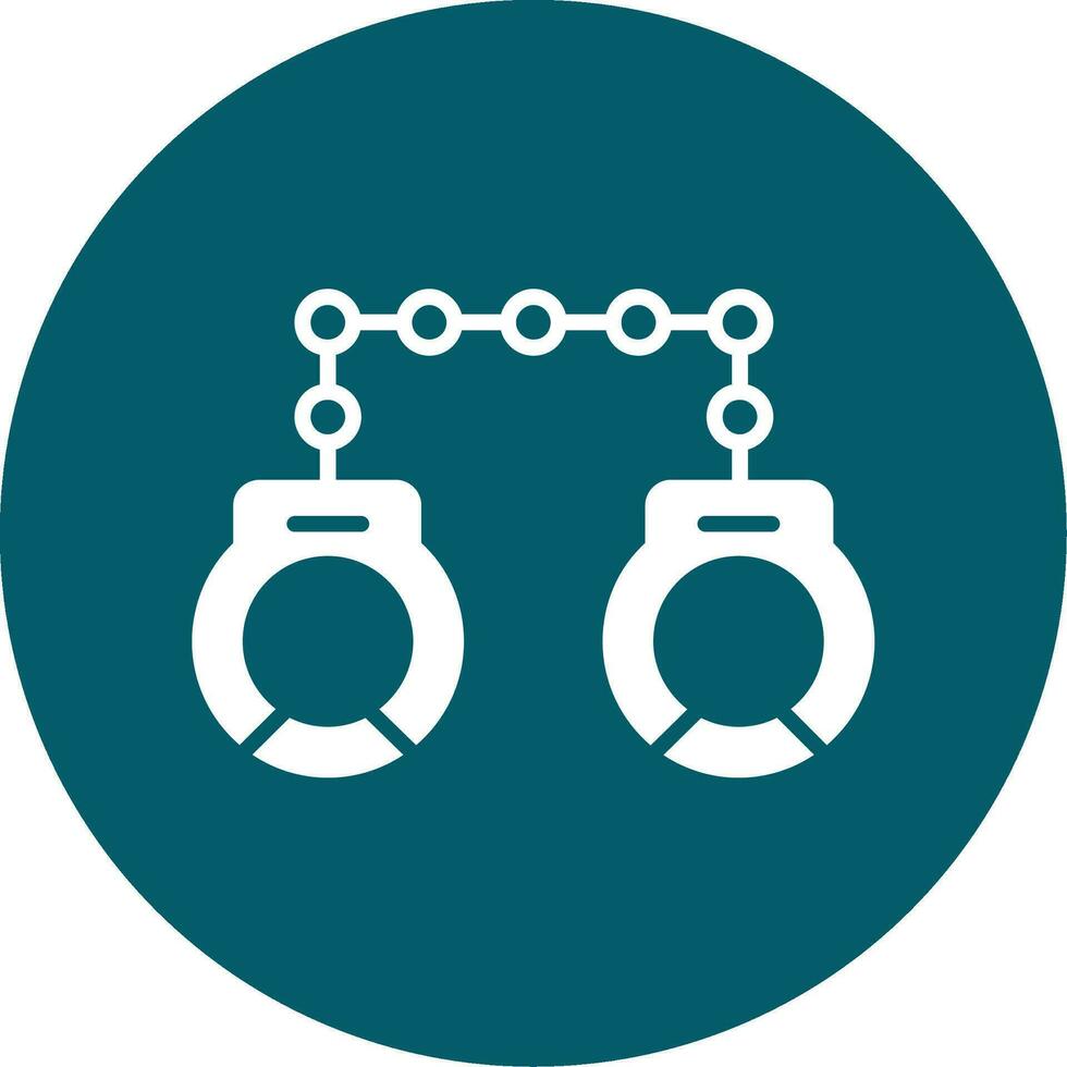 Handcuffs Vector Icon