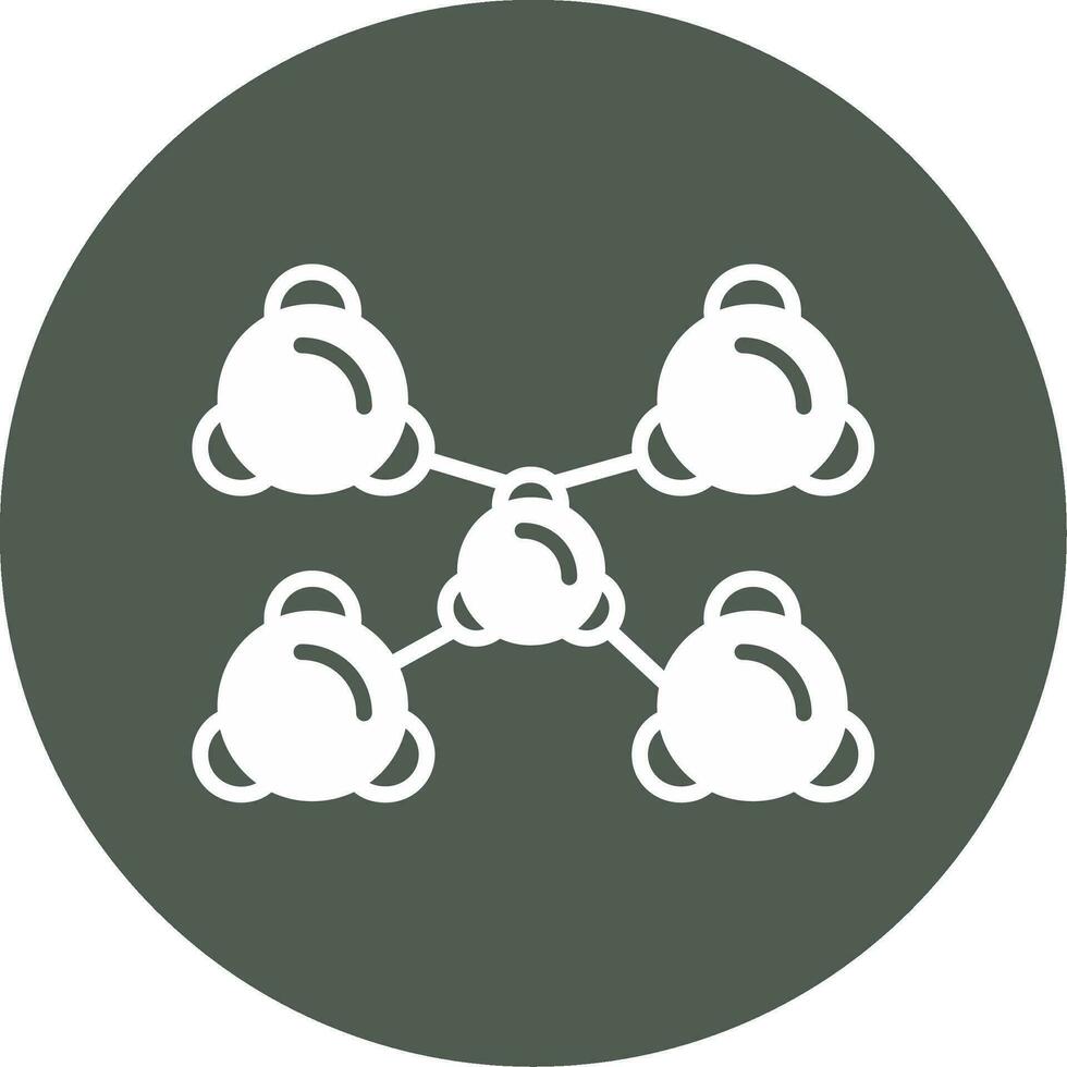 Molecule Vector Icon