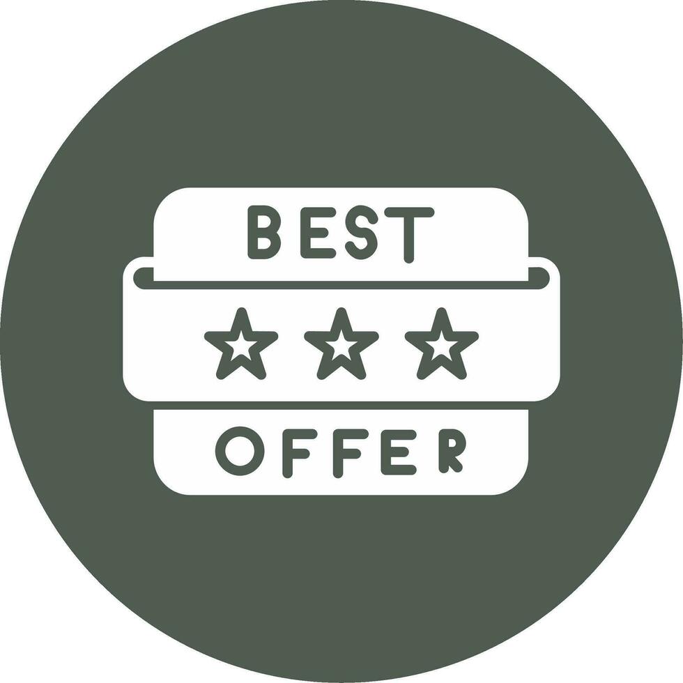 Offer Vector Icon