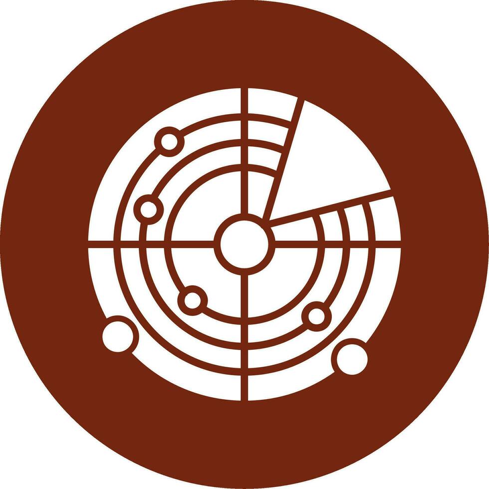 Radar Vector Icon