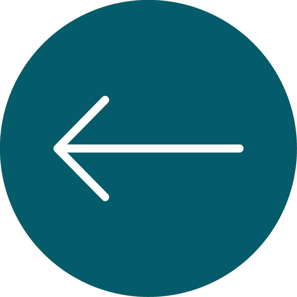 Left Arrow Vector Icon