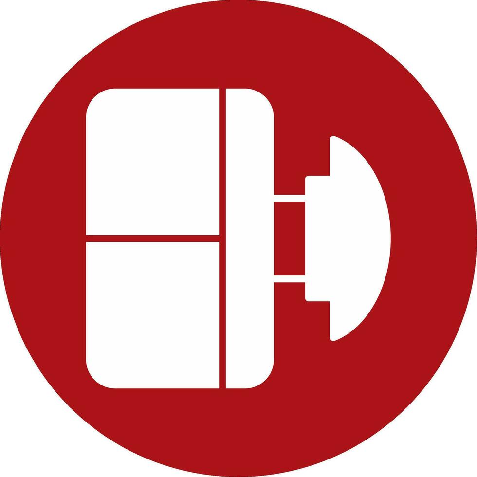 Emergency Button Vector Icon