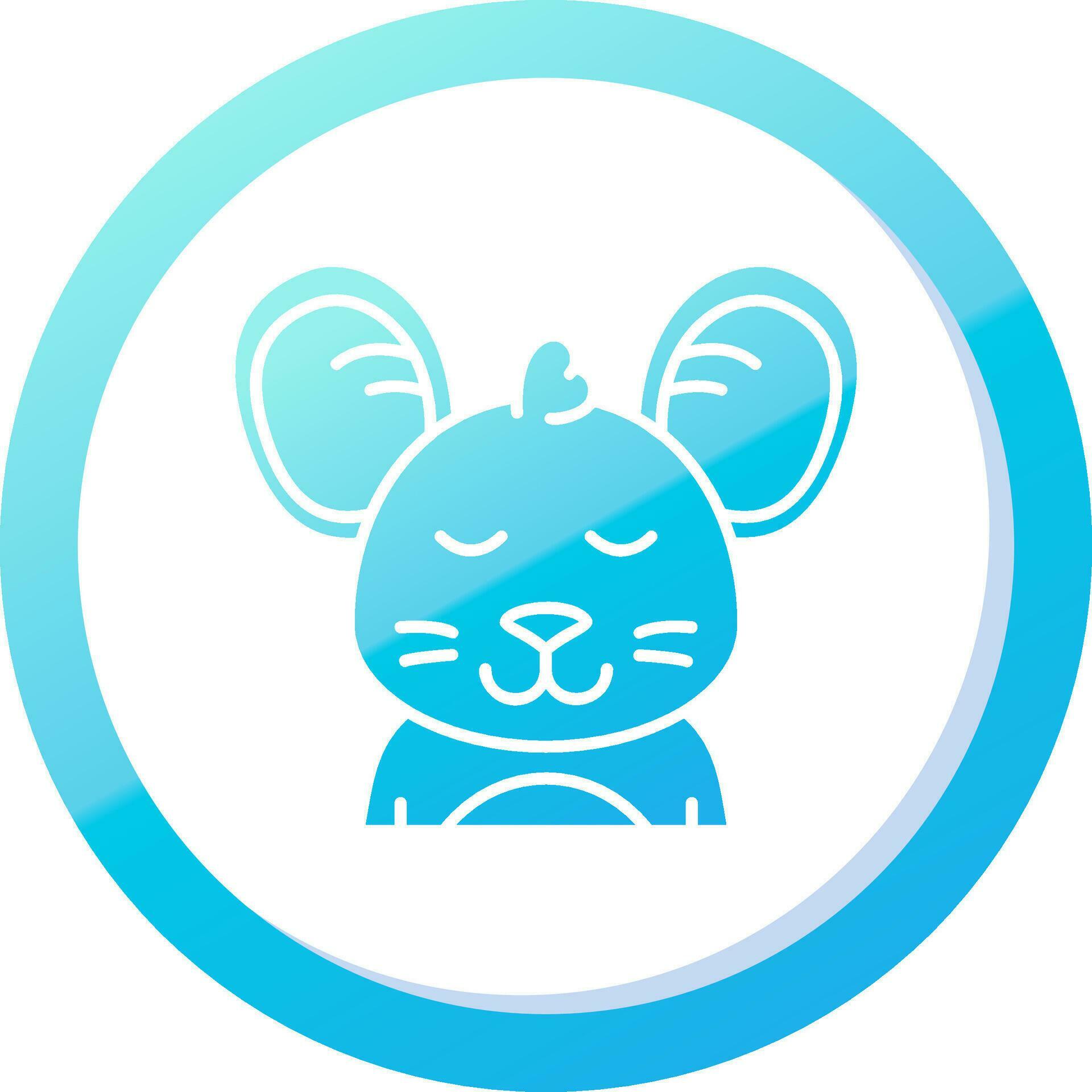 Relieved Solid Blue Gradient Icon 37084469 Vector Art at Vecteezy