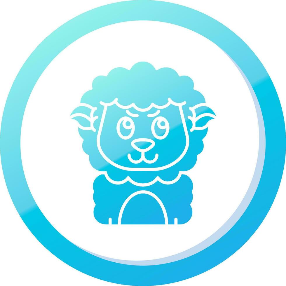Envy Solid Blue Gradient Icon vector