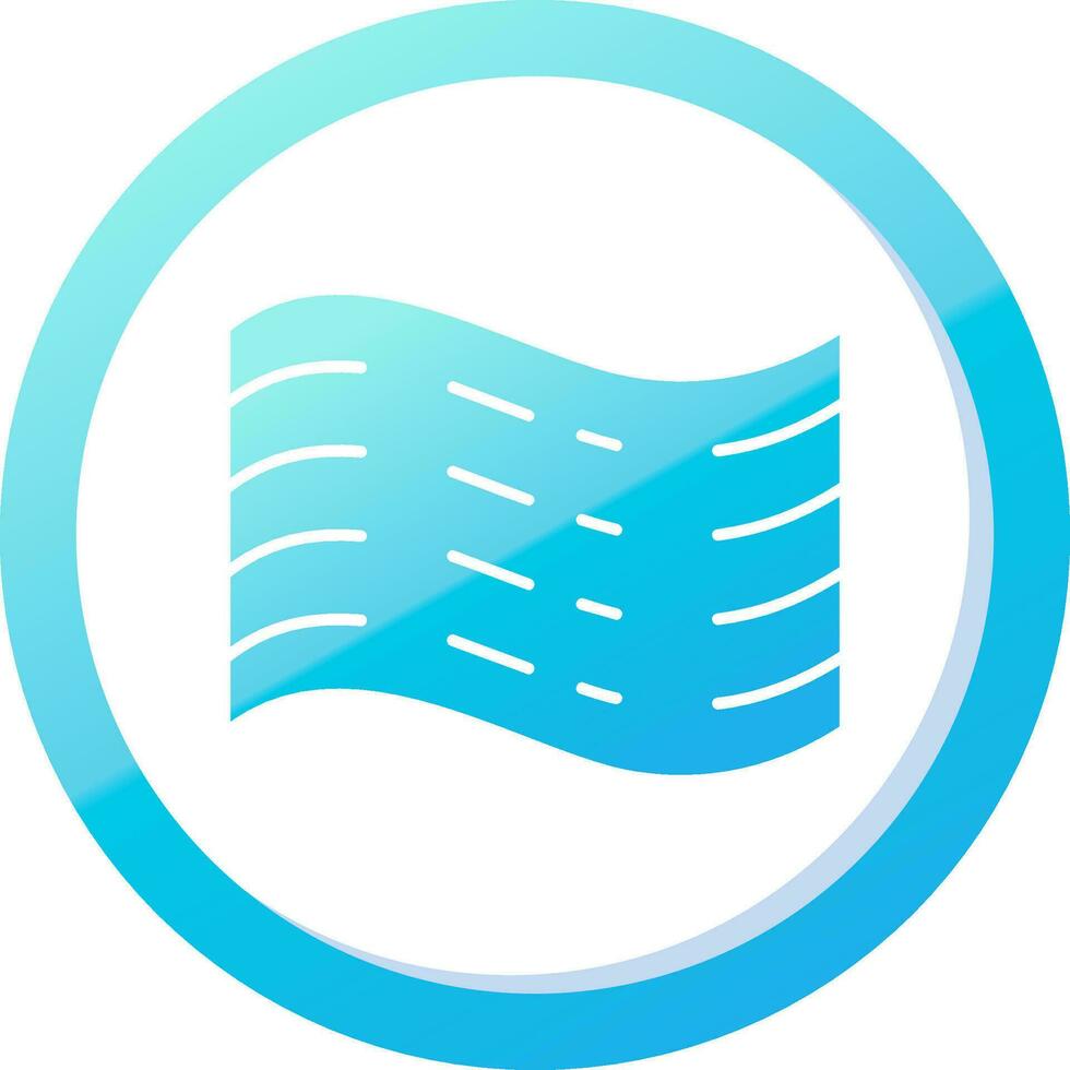 Haze Solid Blue Gradient Icon vector