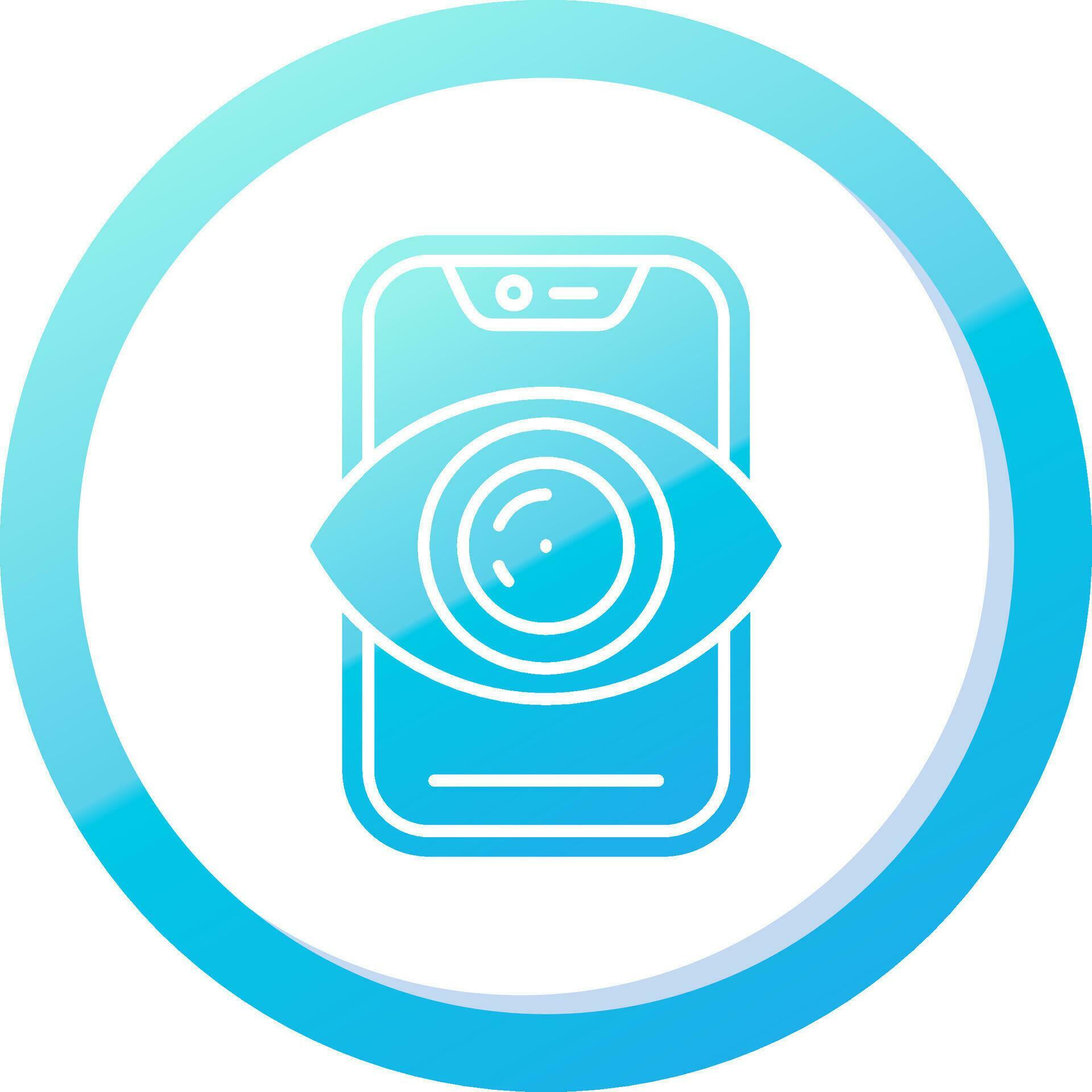 Vision Solid Blue Gradient Icon 37084818 Vector Art at Vecteezy