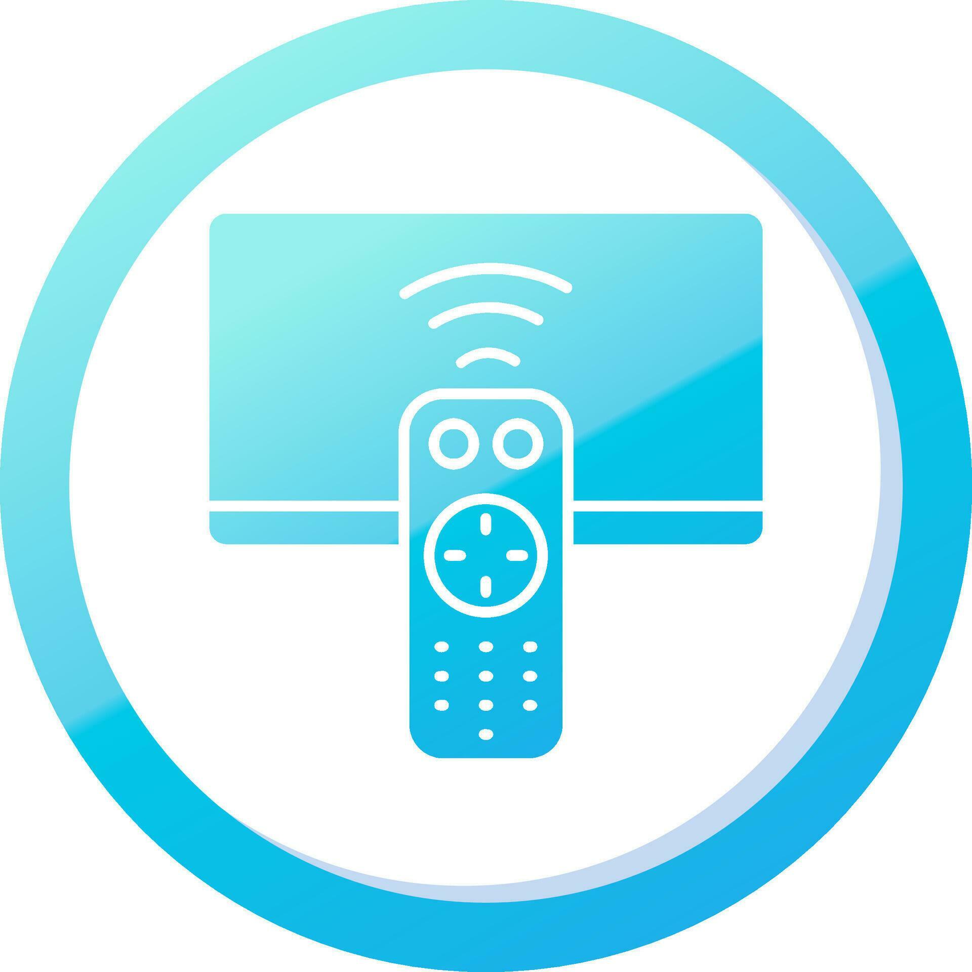 Remote Solid Blue Gradient Icon 37084881 Vector Art at Vecteezy