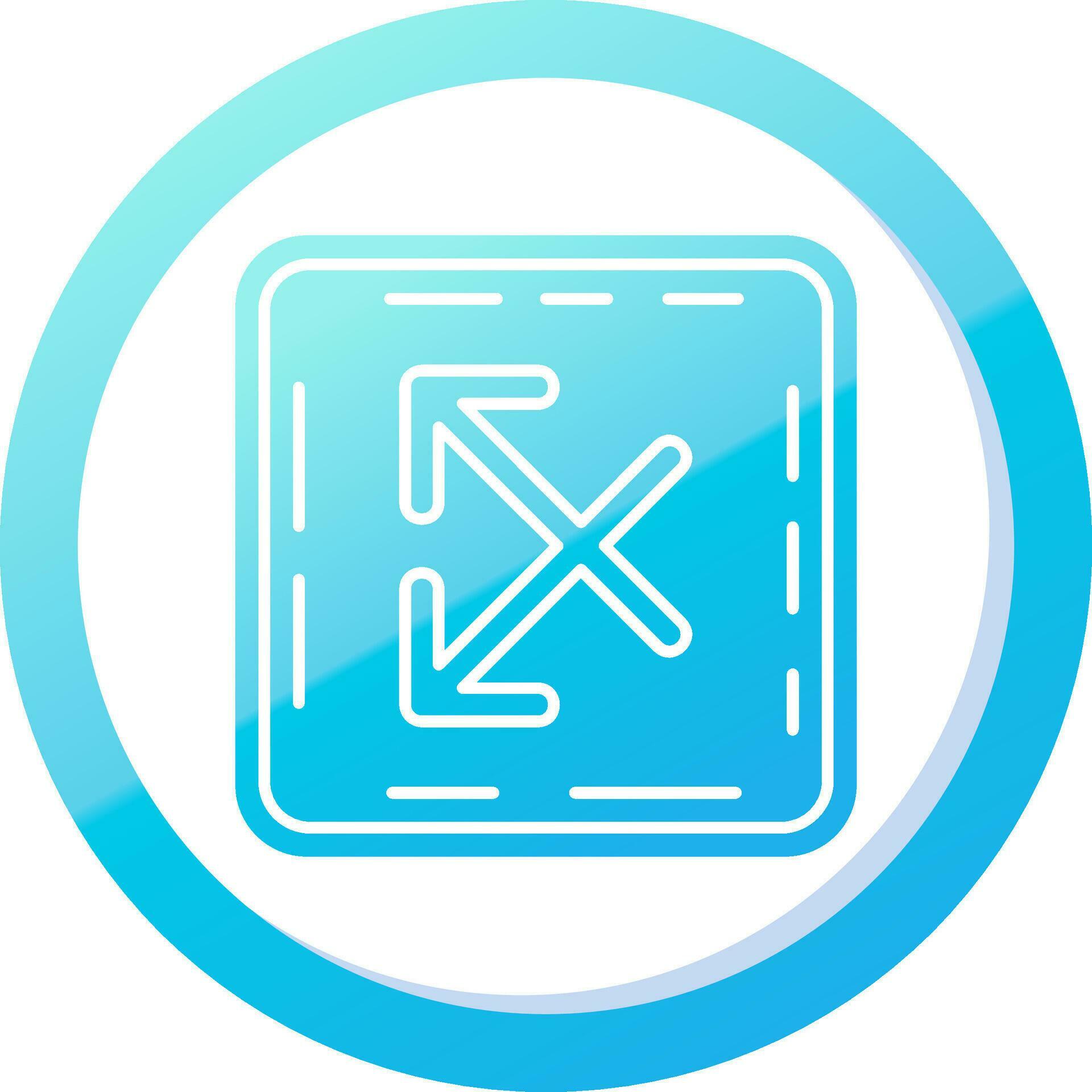 Intersect Solid Blue Gradient Icon 37085559 Vector Art at Vecteezy
