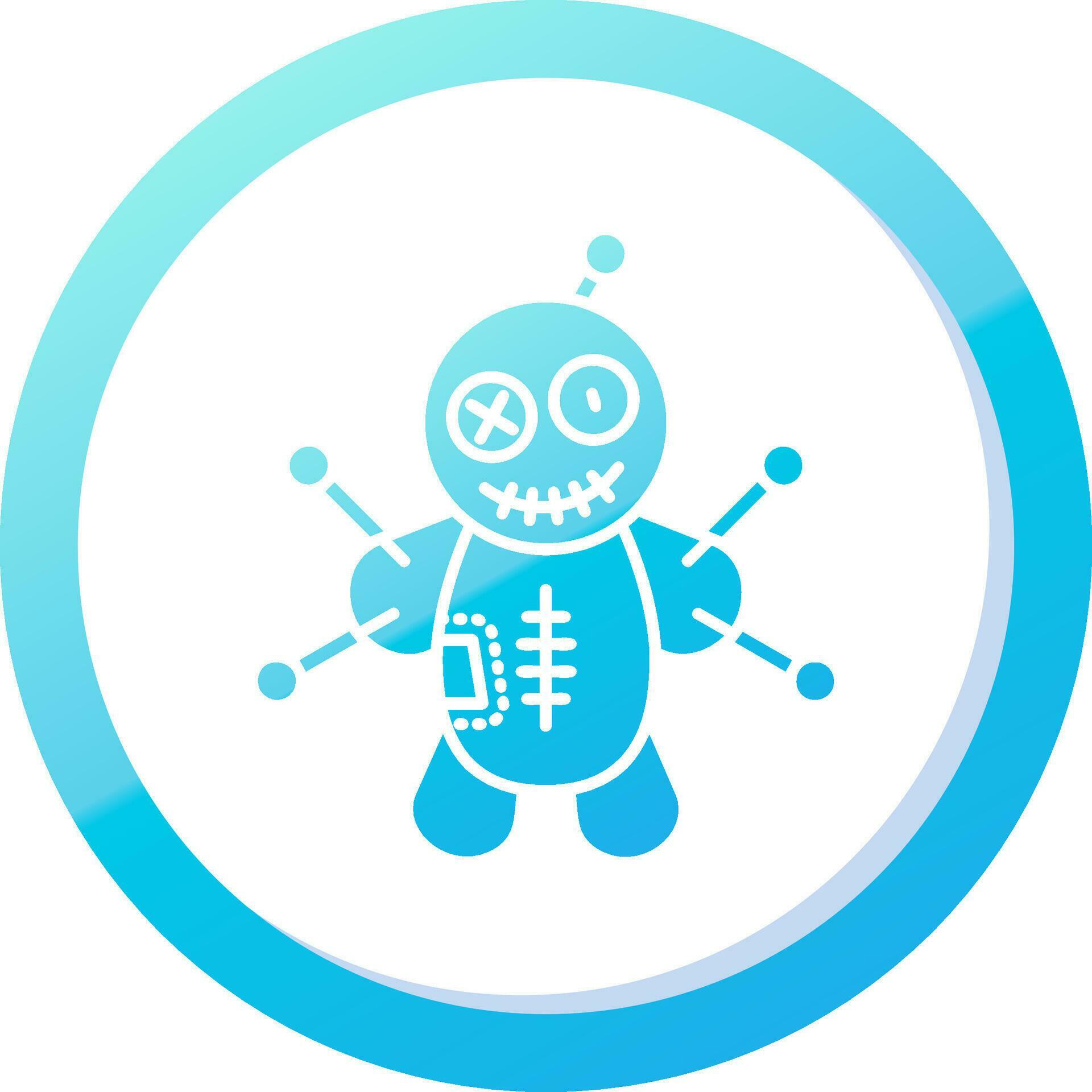 Voodoo Solid Blue Gradient Icon 37086150 Vector Art at Vecteezy