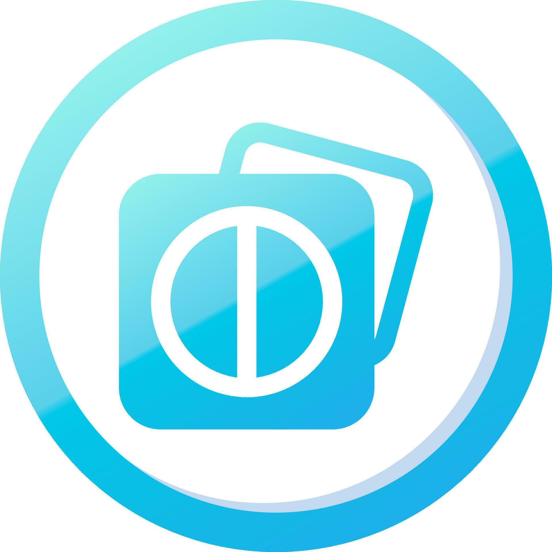 Image highlights Solid Blue Gradient Icon 37086261 Vector Art at Vecteezy