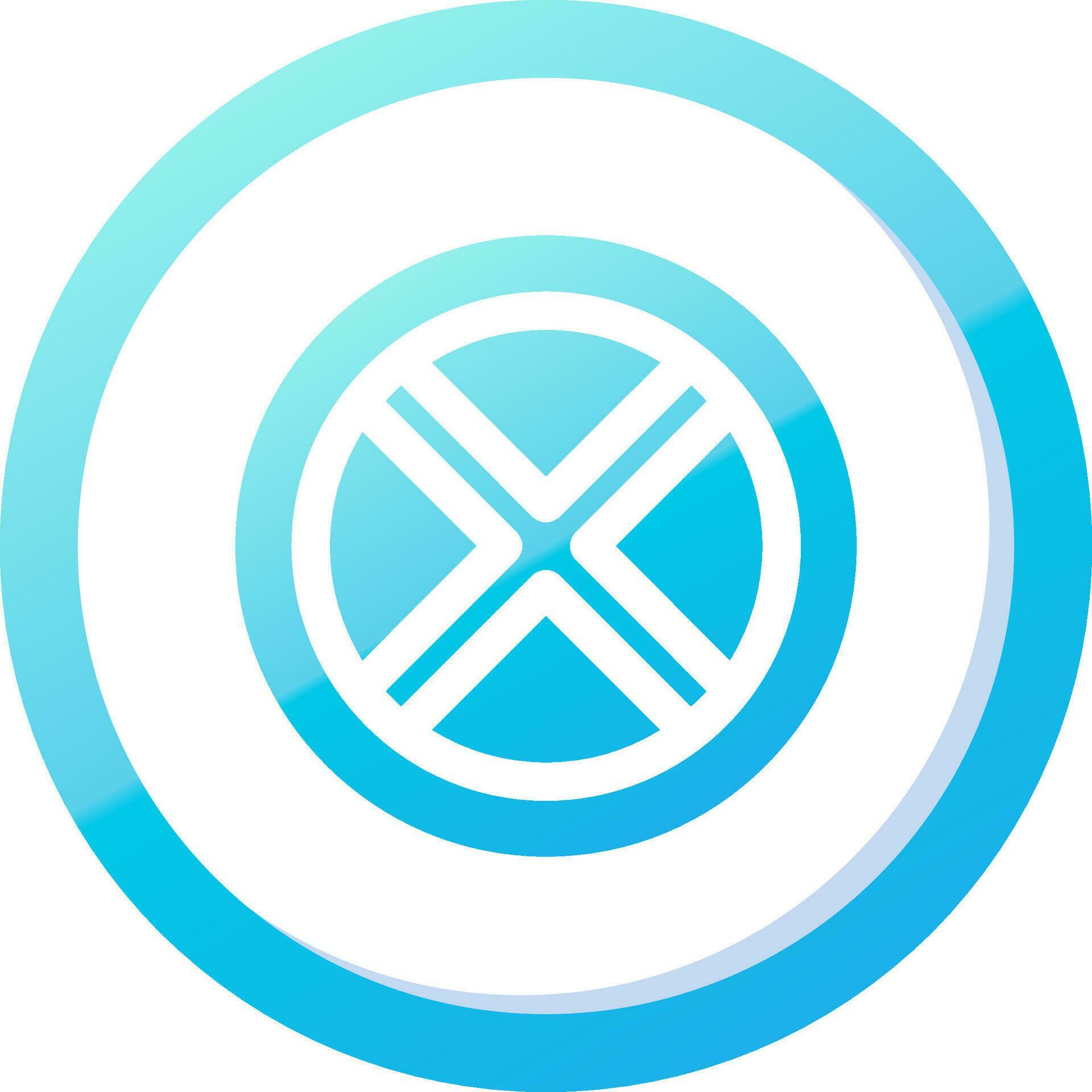 Block 2 Solid Blue Gradient Icon 37086309 Vector Art at Vecteezy