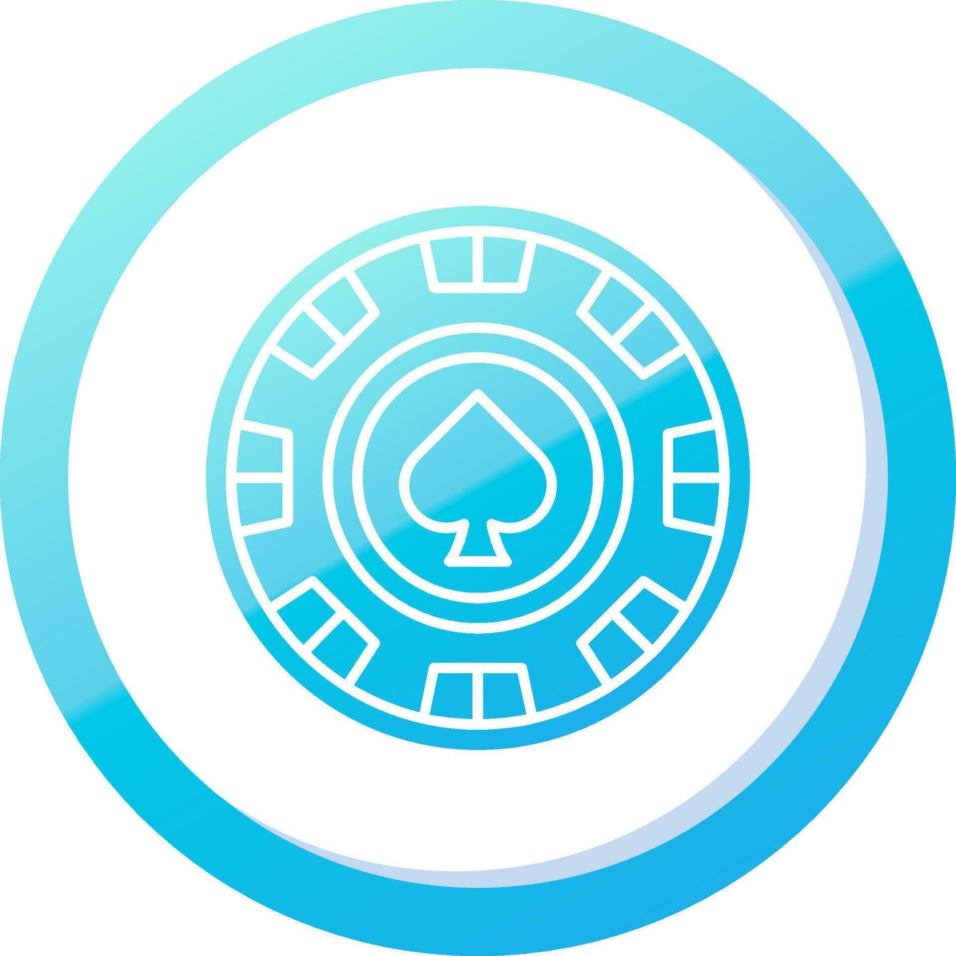 Chip Solid Blue Gradient Icon 37086495 Vector Art at Vecteezy