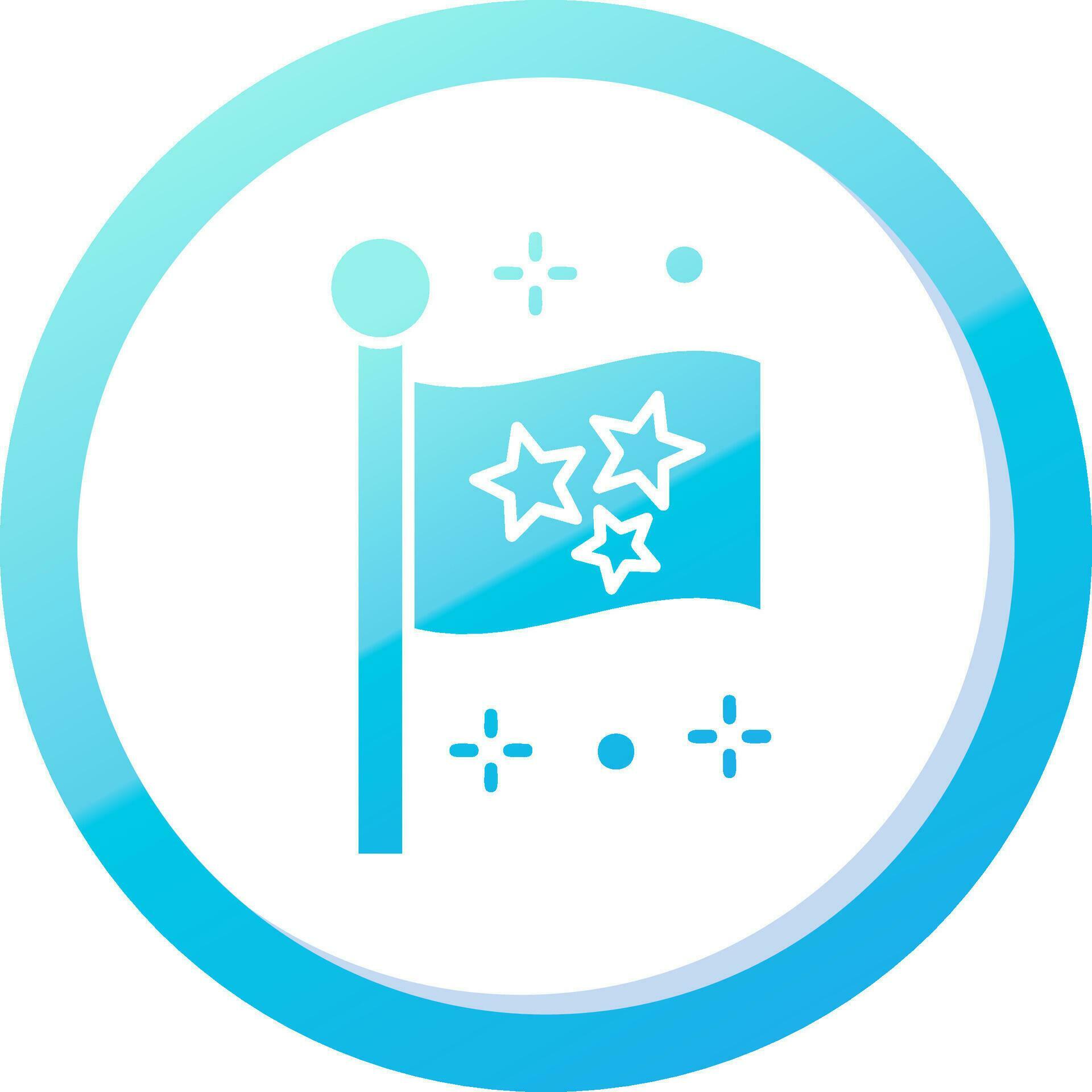 Flag Solid Blue Gradient Icon 37086592 Vector Art at Vecteezy