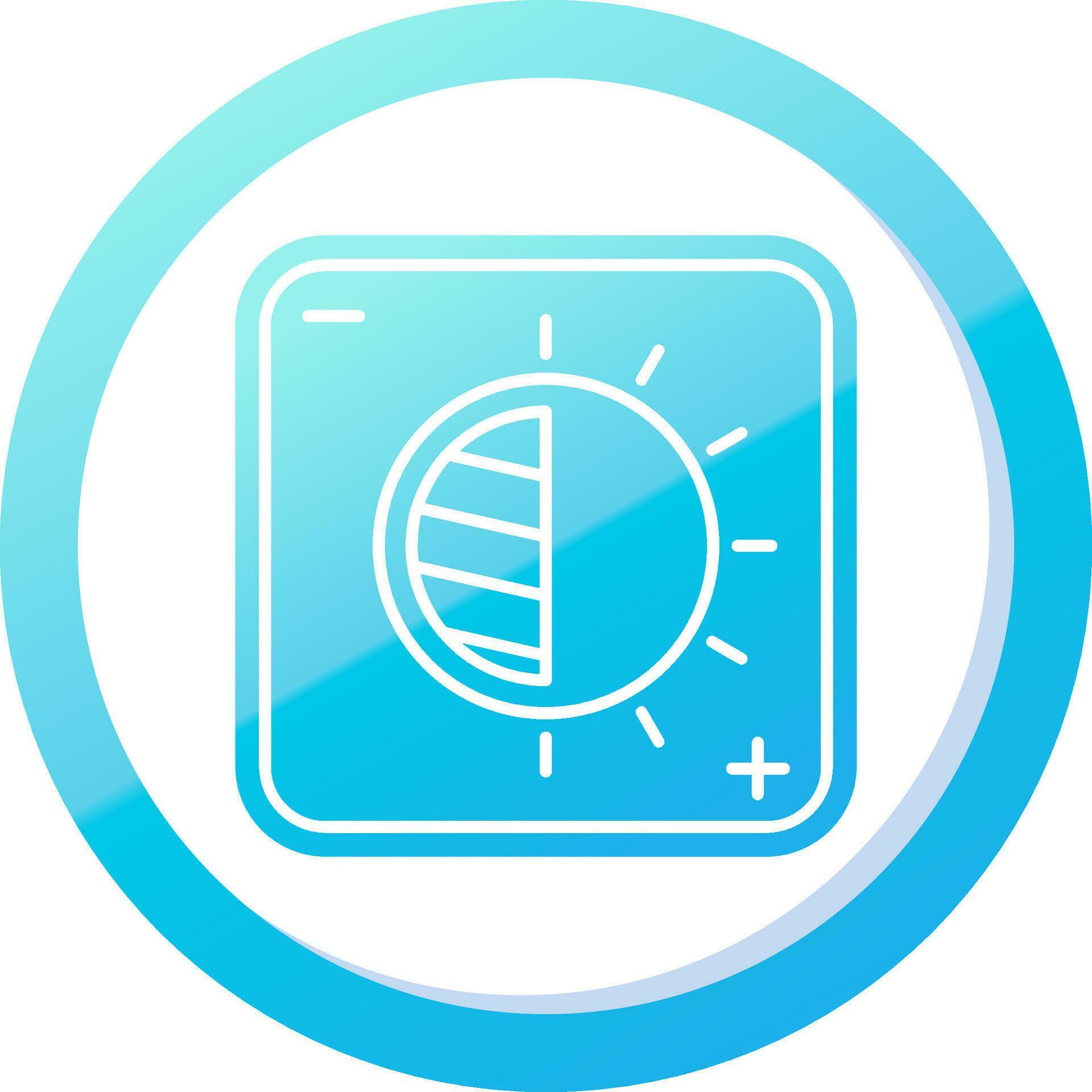 Contrast Solid Blue Gradient Icon 37086652 Vector Art at Vecteezy