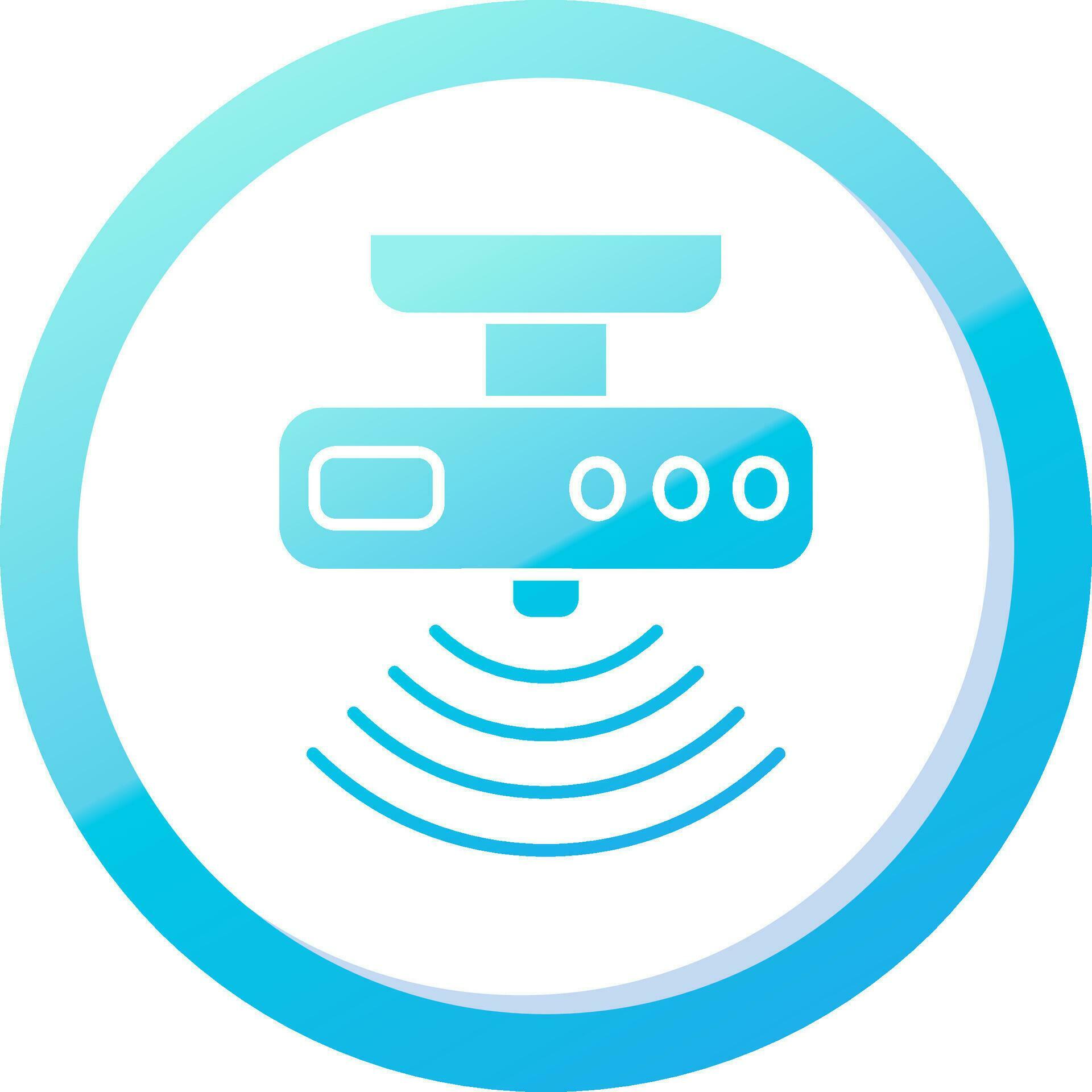 Motion sensor Solid Blue Gradient Icon 37086686 Vector Art at Vecteezy