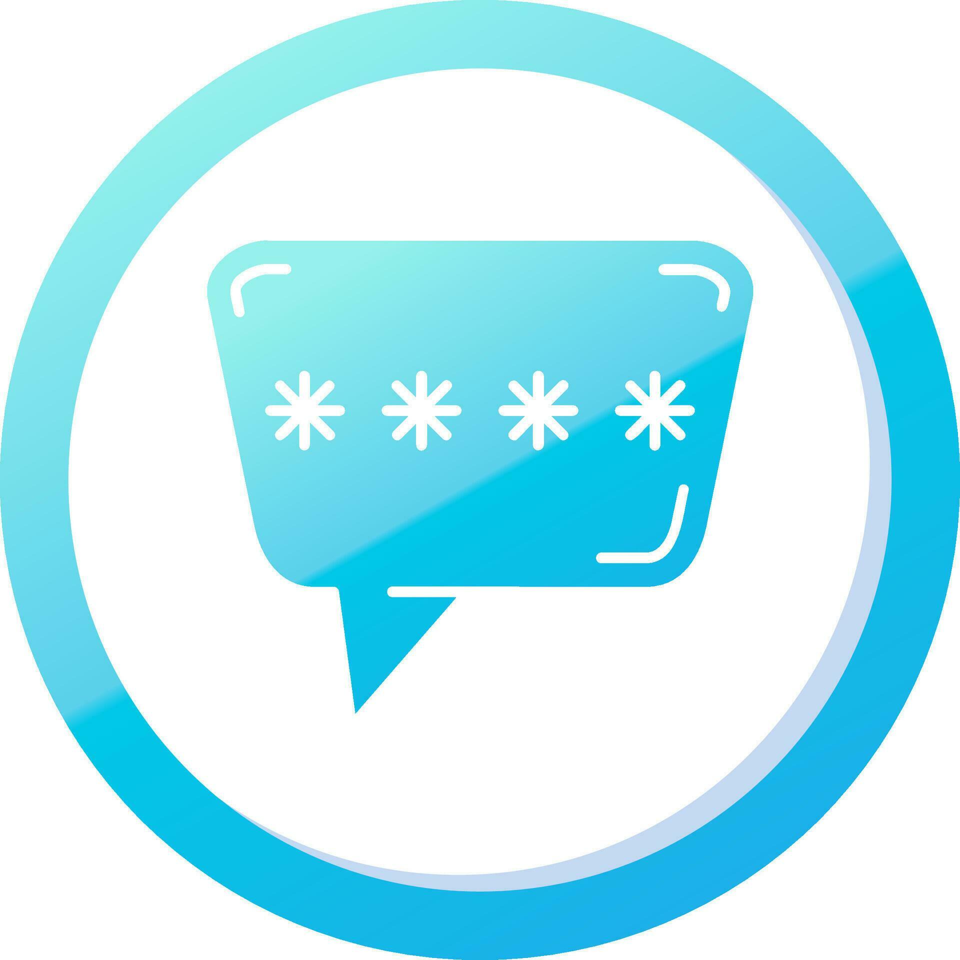 Chat box Solid Blue Gradient Icon 37086815 Vector Art at Vecteezy