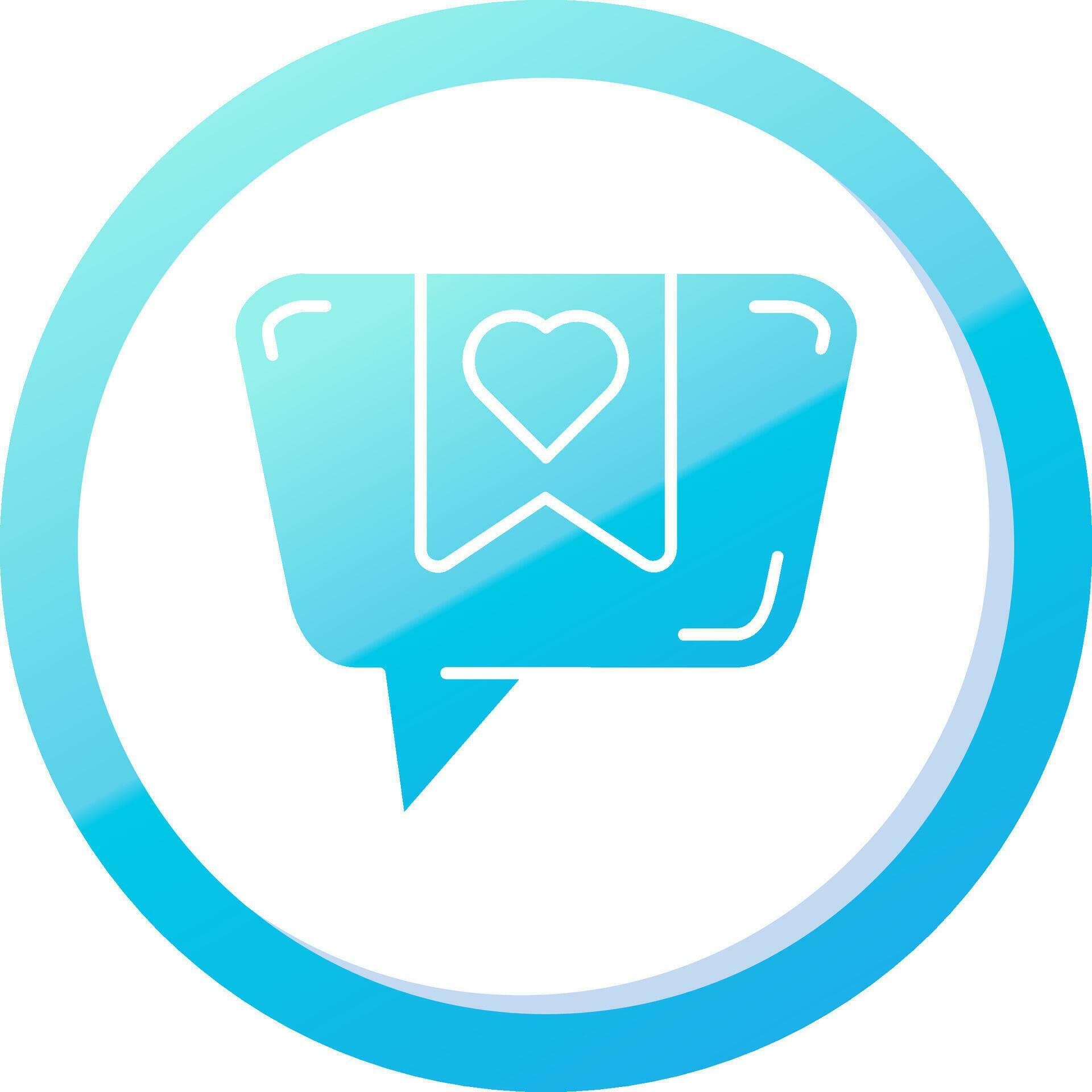 Favourite Solid Blue Gradient Icon 37086824 Vector Art at Vecteezy