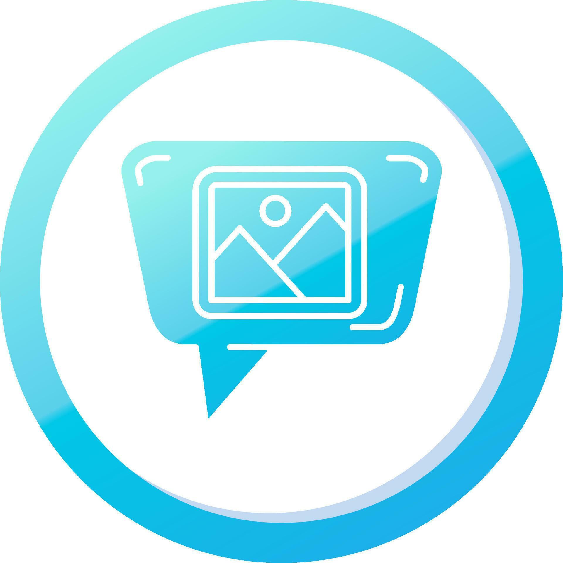 Image Solid Blue Gradient Icon 37086830 Vector Art at Vecteezy