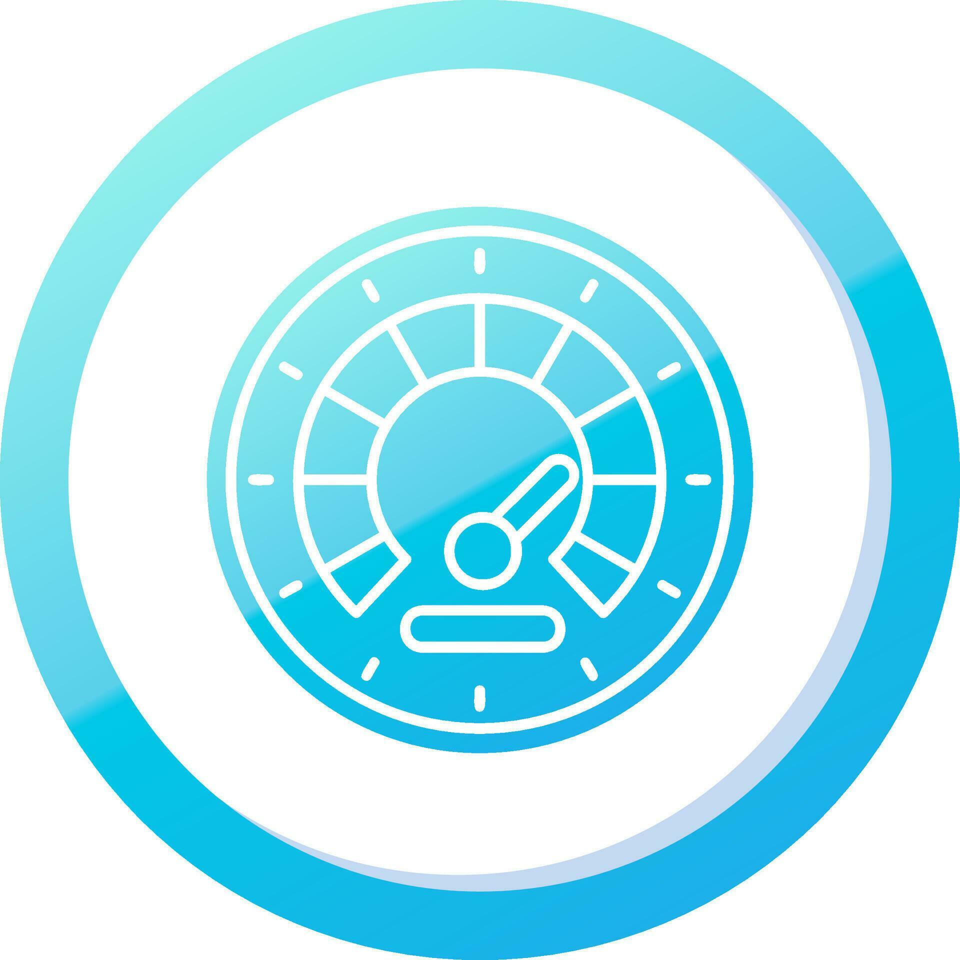 Speedometer Solid Blue Gradient Icon 37086918 Vector Art at Vecteezy
