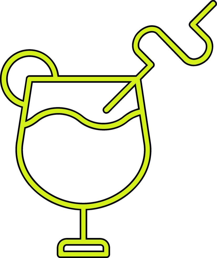 Cocktail Drink Vector Icon