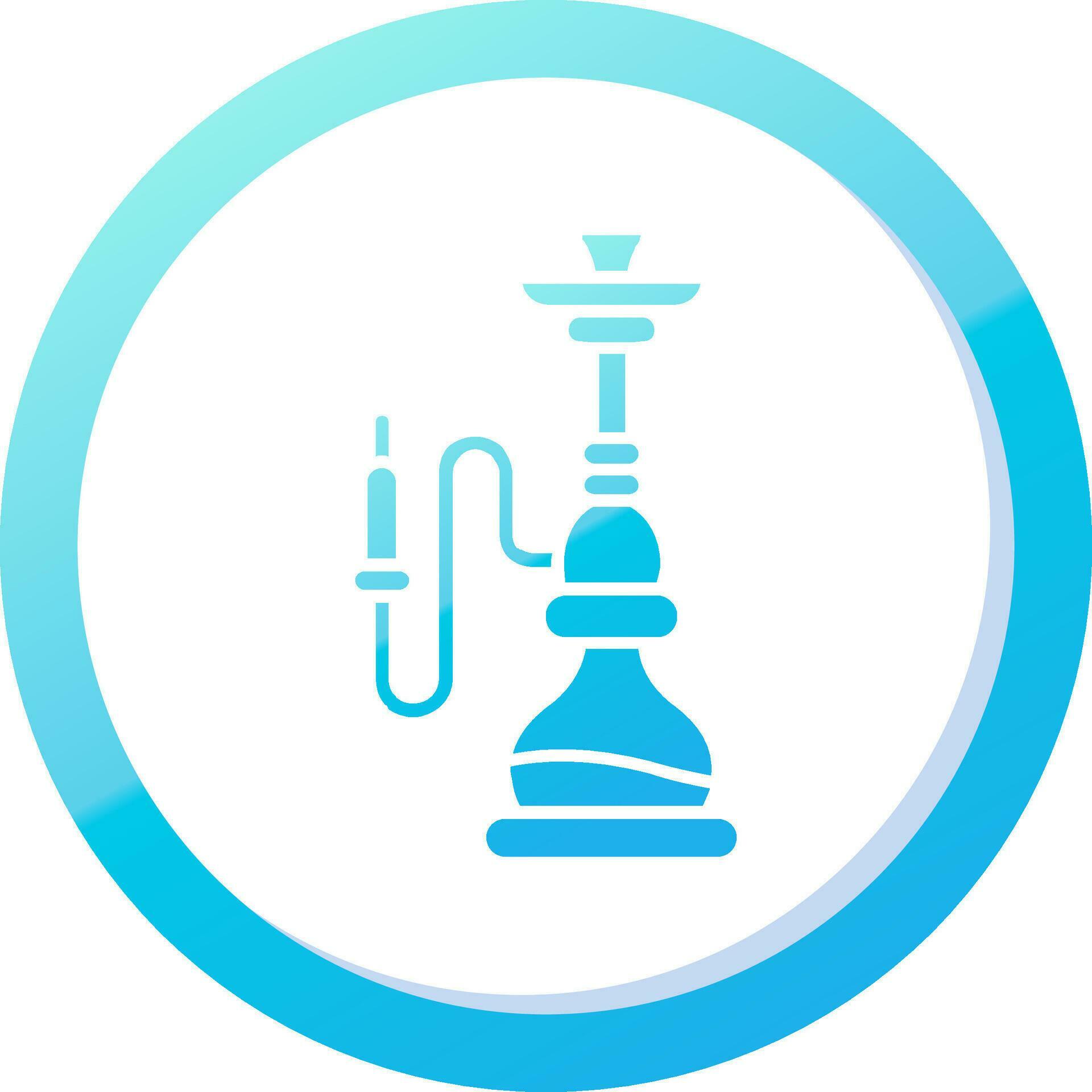 hookah Solid Blue Gradient Icon 37087467 Vector Art at Vecteezy