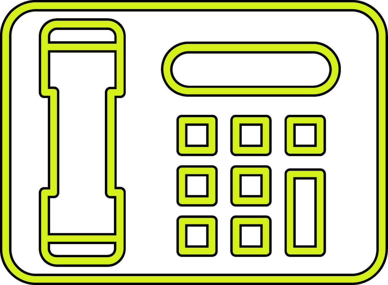 icono de vector de teléfono