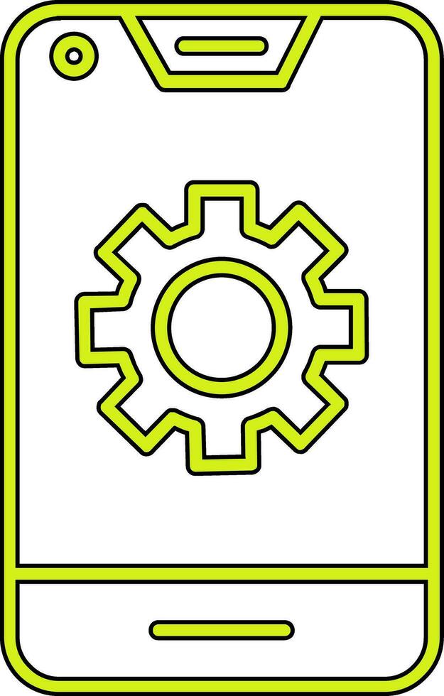Smartphone Settings Vector Icon