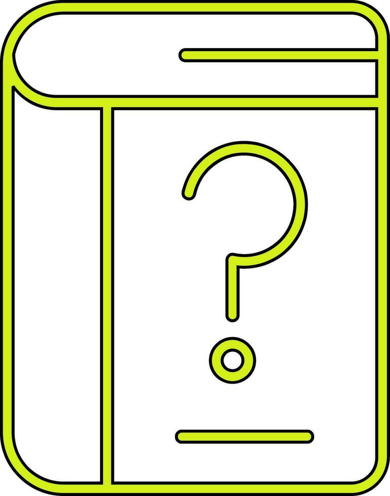 Question book Vector Icon