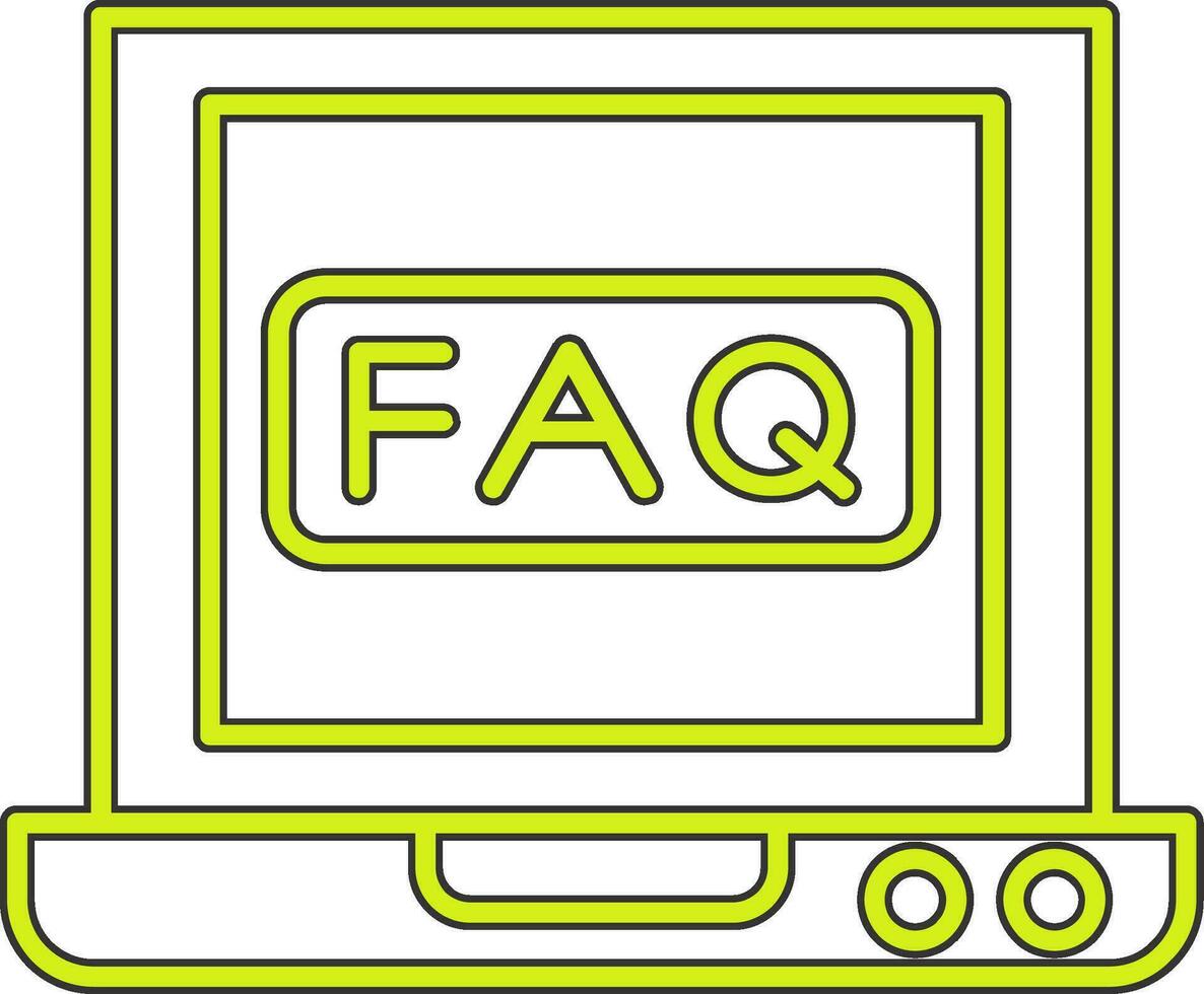 Faq Vector Icon