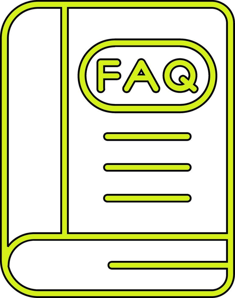 Faq Vector Icon