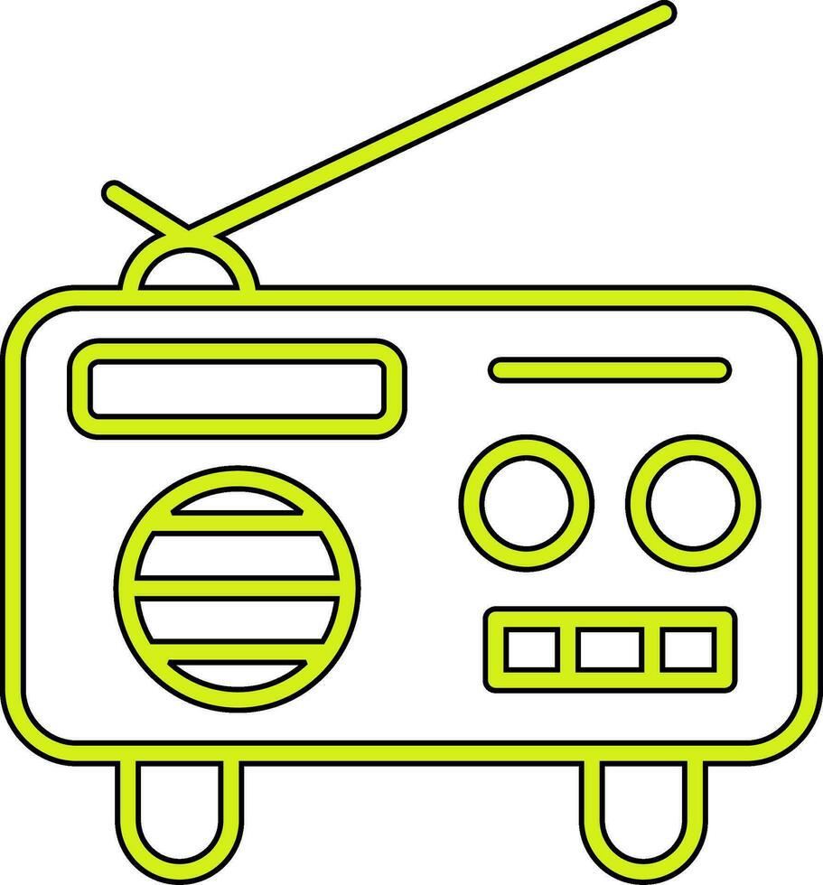 Radio Vector Icon