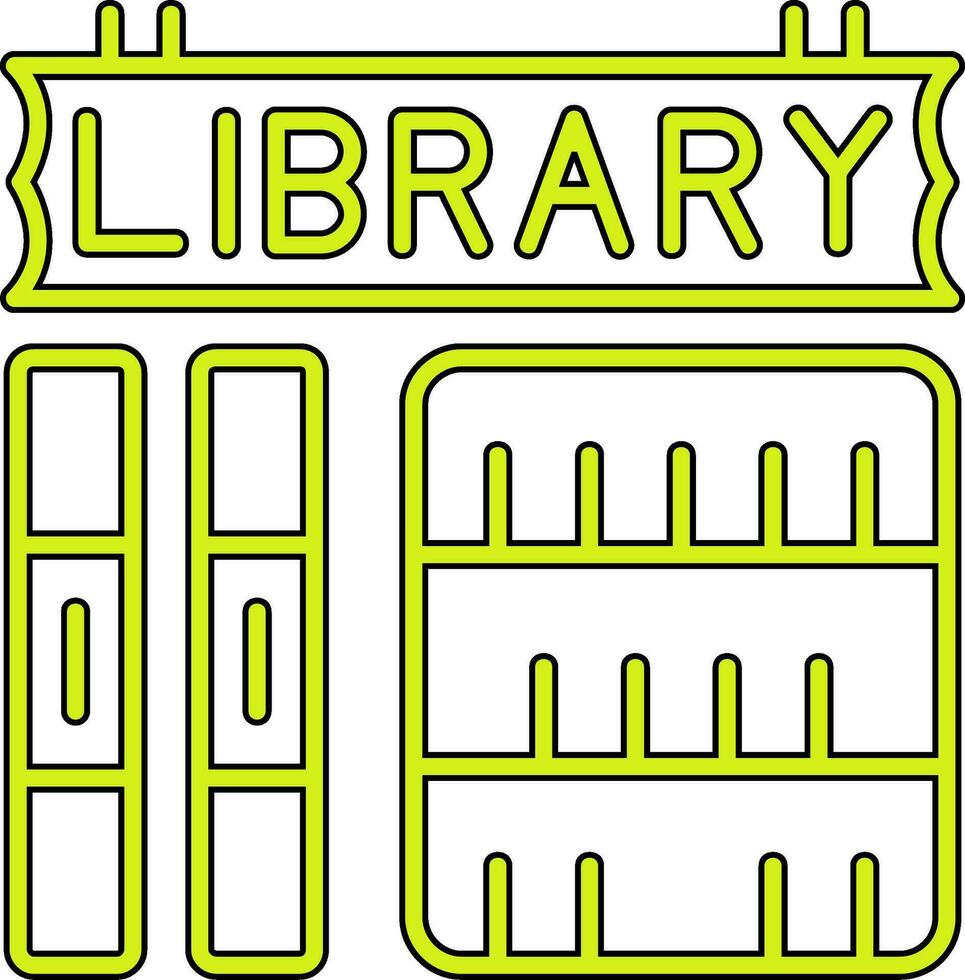 Library Vector Icon